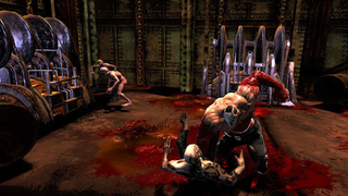Illustration for article titled We're Up To Our Elbows In Splatterhouse Screens, Blood